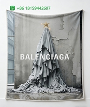 Balenciaga Throw Blankets